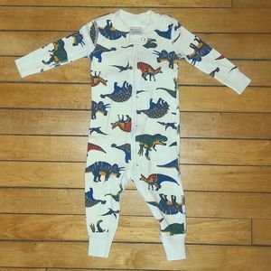 Long Sleeved Dinosaur Onsie